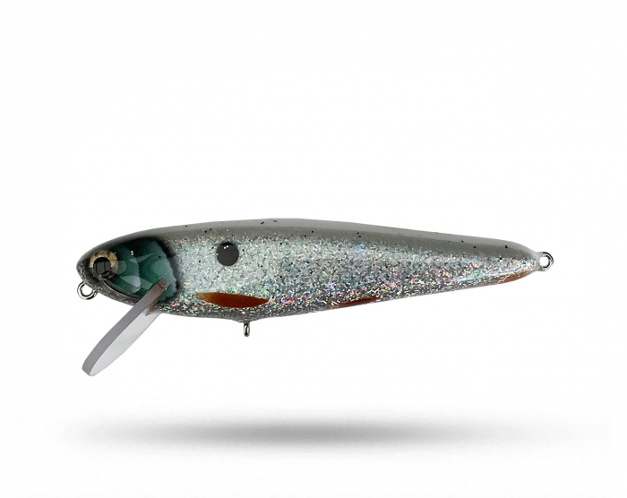 JW Lures Crank 8' - Salt' N' Peppar i gruppen Fiskedrag / Gäddwobbler hos Örebro Fiske & Outdoor AB (JWL Crank8 - SaltNPeppar)